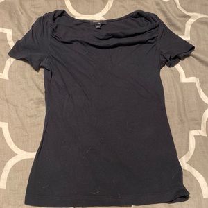 Banana Republic Size Petite XS Navy Short Sleeve Tee
